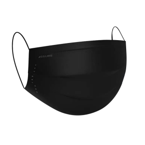 Assure - Black Surgical Mask (3-Ply Earloop, 50 pcs/box)