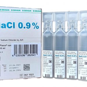 Braun Sodium Chloride NacI 0.9% (20ml x20 pcs /box)