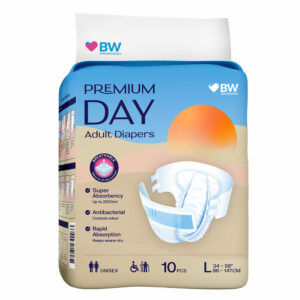 BW Premium Day Tape Adult Diapers - M & L