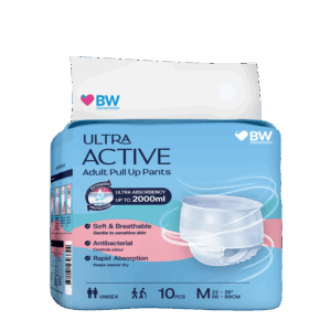 BW Ultra Active Pull up Adult Diaper Pants - M & L